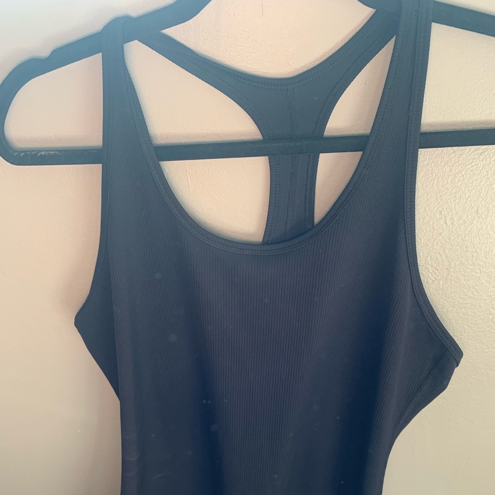 Nike Dri-Fit racer back tank top size L Black
